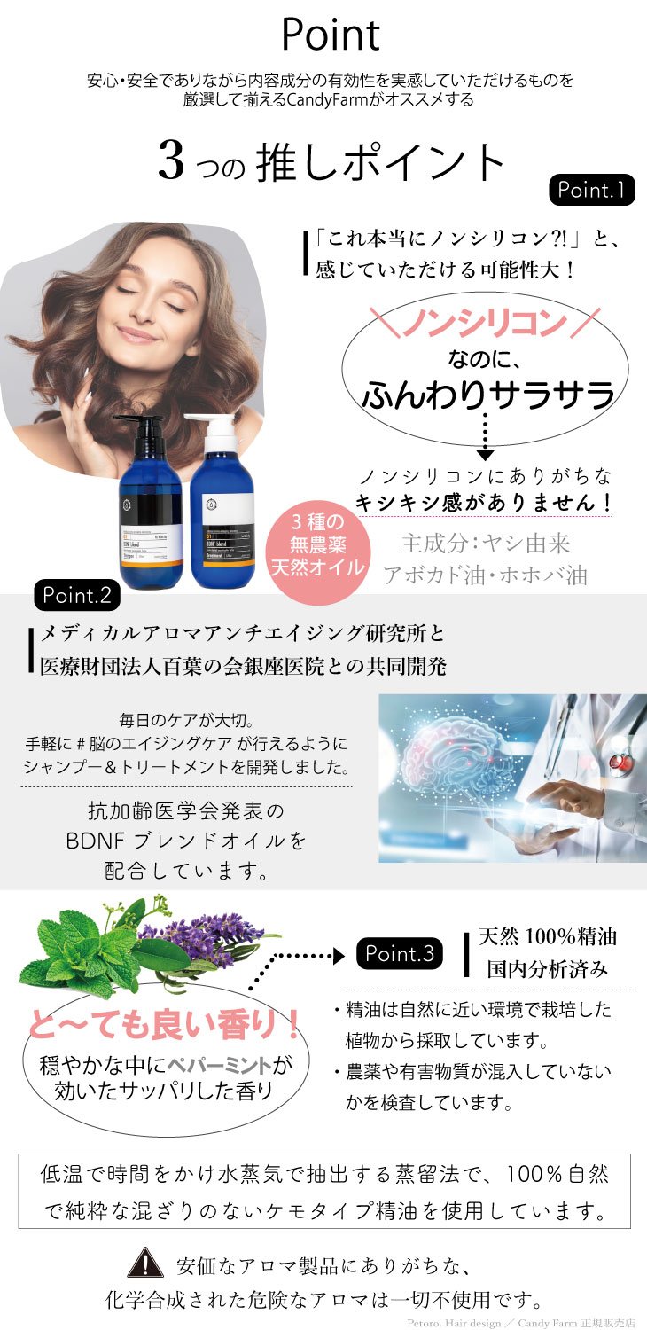 CandyFarmがオススメする3つの推しポイント