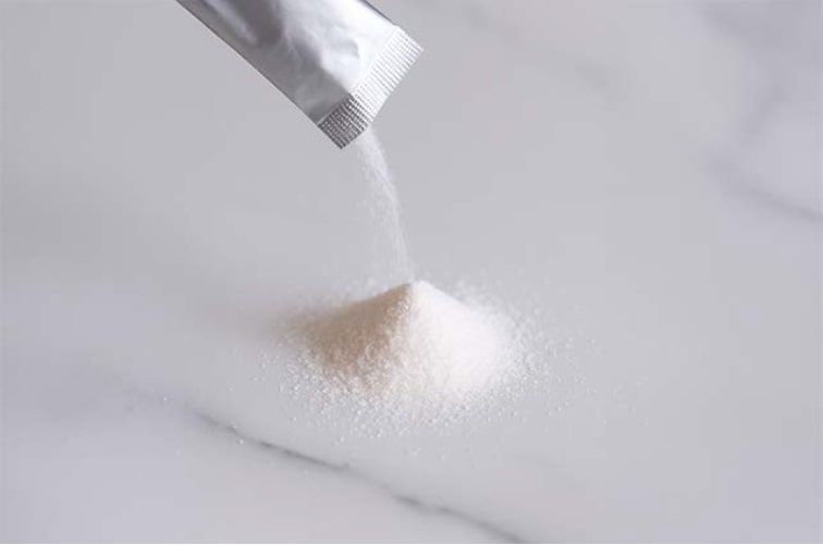 ツバメの巣サプリの成分表示や摂取量を確認するイメージ