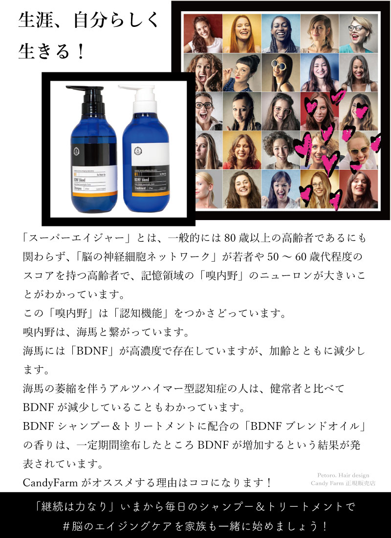 BDNFシャンプー